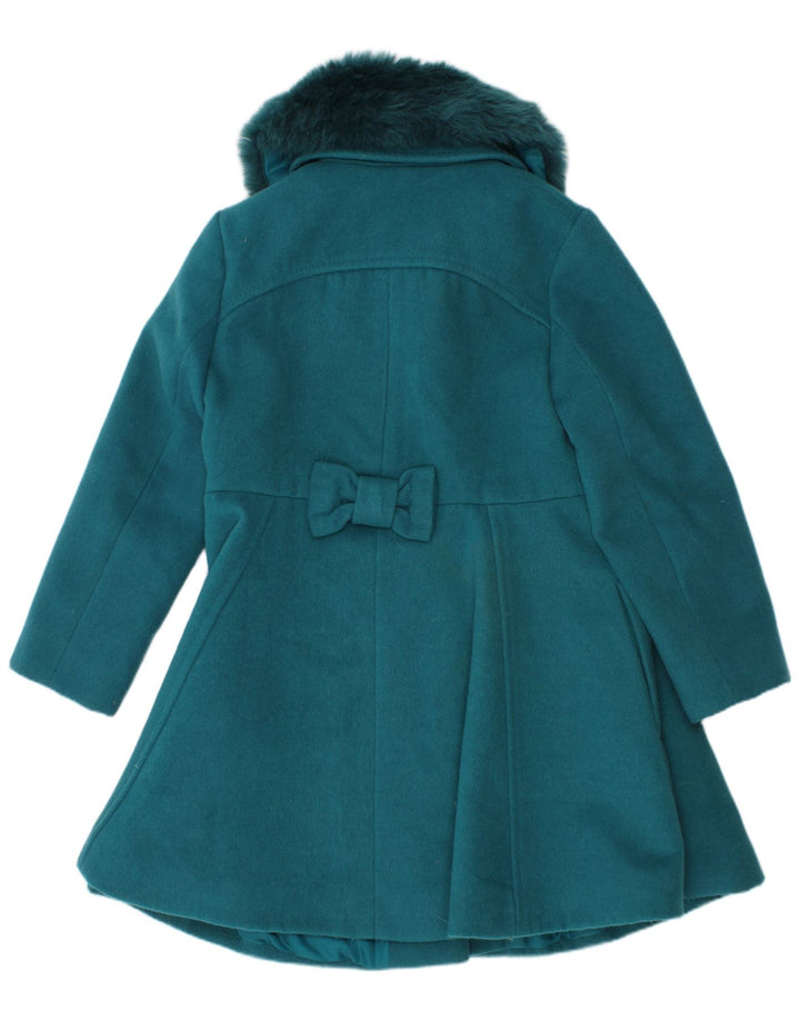 Sobretudo Monsoon Meninas 5-6 Anos Poliéster Turquesa