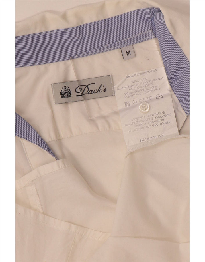 Camisa feminina Dack's UK 12 algodão branco médio