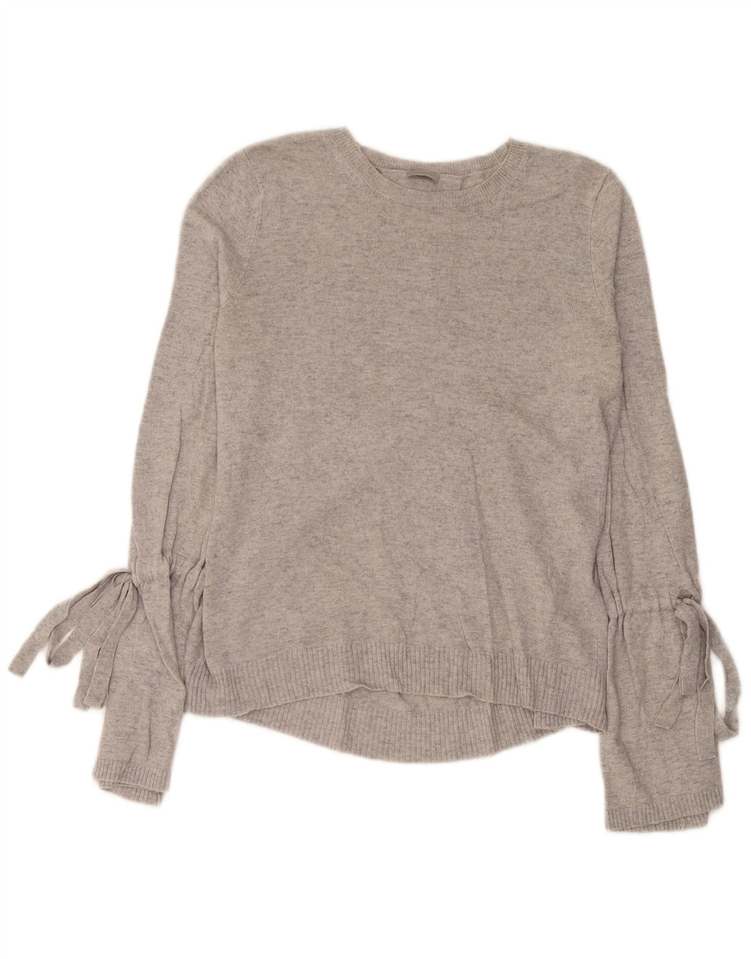 Suéter feminino Marella com gola canoa UK 16 grande cinza