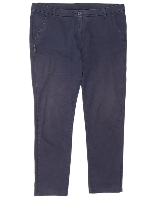 Calça Chino Feminina Mountain Warehouse Slim UK 14 Grande W36 L27 Azul Marinho