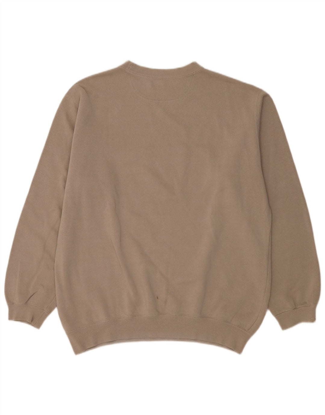 Campeão masculino gráfico moletom jumper XL bege