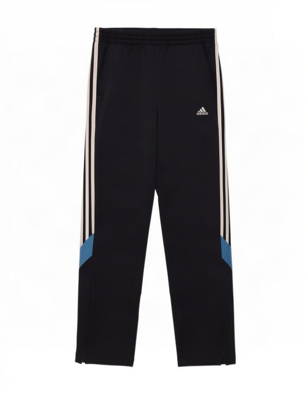 Calça de treino feminina Adidas UK 14 médio azul marinho colorblock