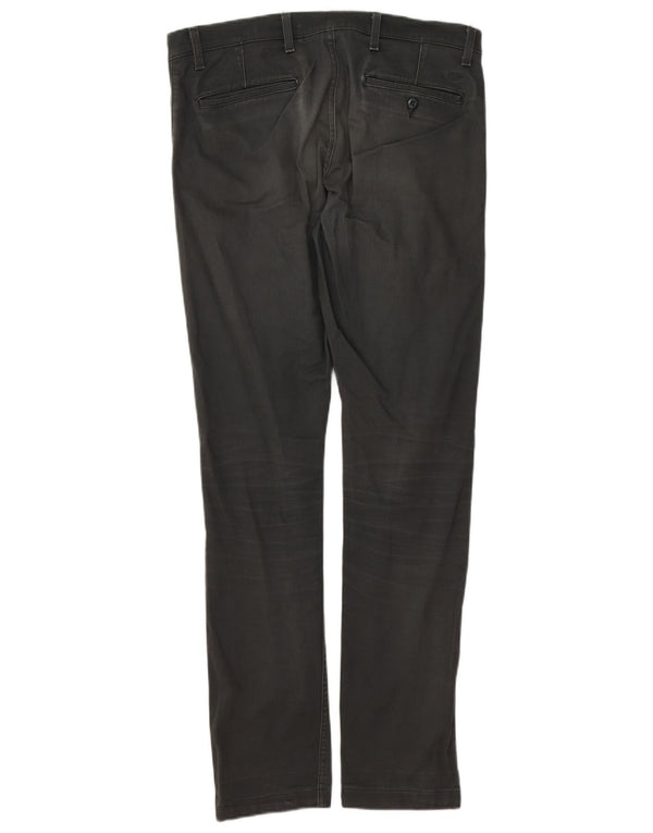 Calça jeans masculina Dockers Tapered Skinny W34 L34 algodão cinza