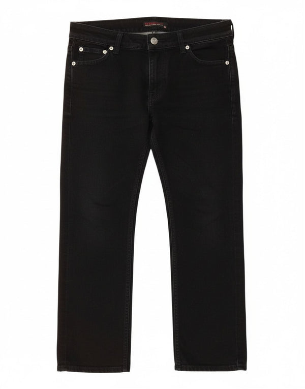 Calça jeans feminina Guess W28 L23 algodão preto