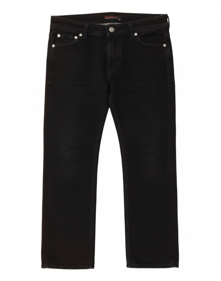 Calça jeans feminina Guess W28 L23 algodão preto