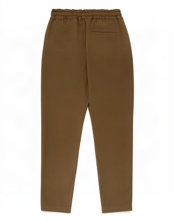 Zara Calça Chino Feminina Reta XS W24 L27 Caqui