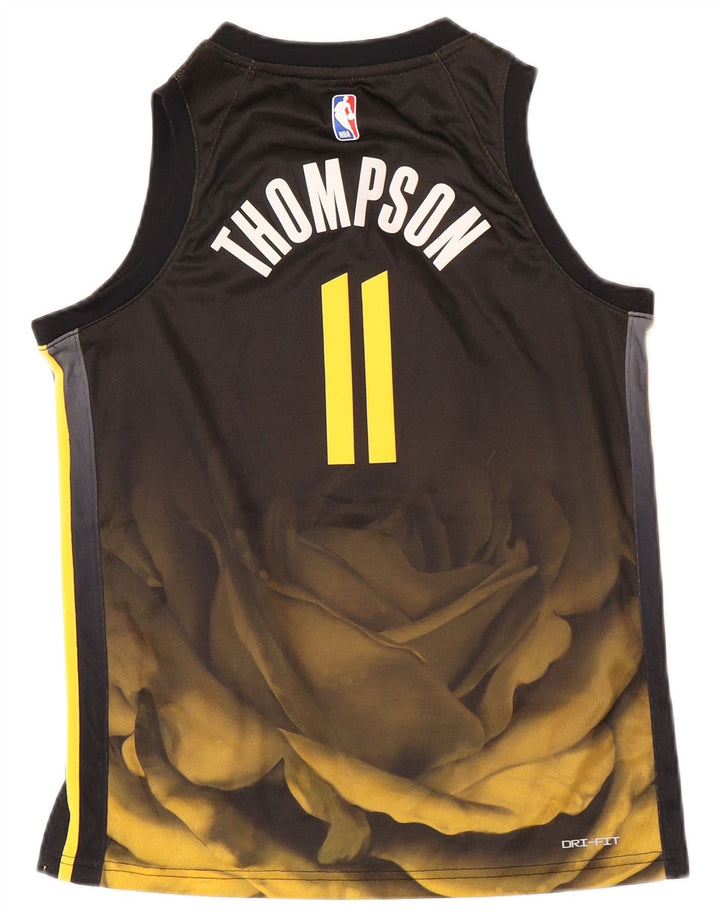 Colete gráfico Nike Boys Golden State Warriors Top 10-11 anos médio preto
