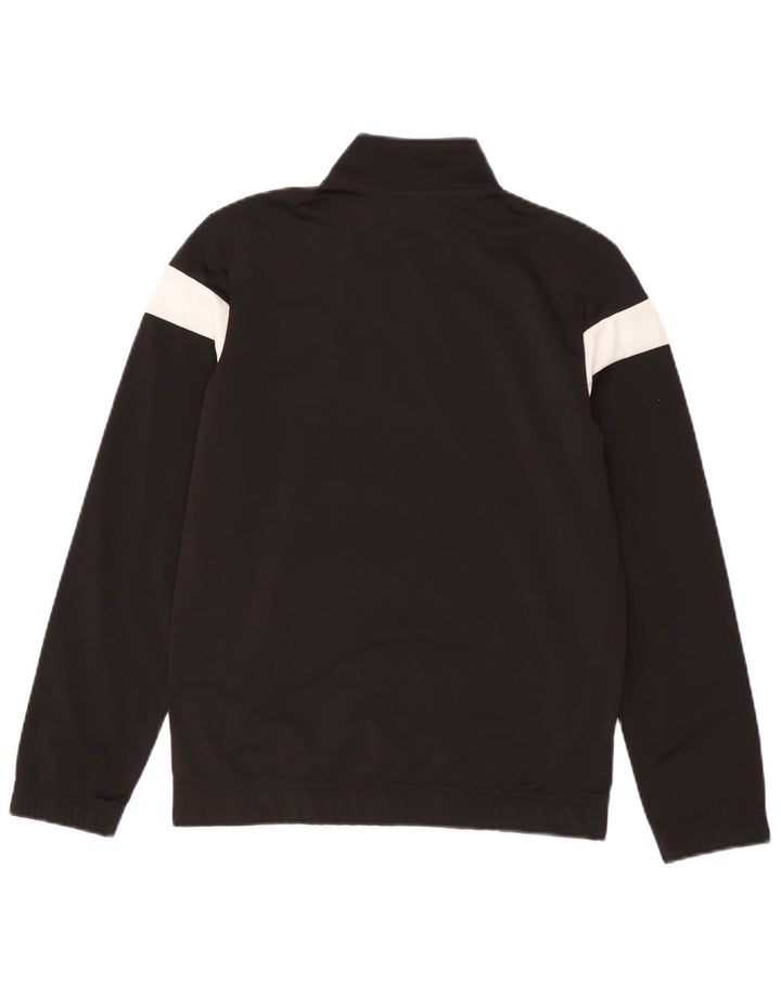 Jaqueta Puma Meninos Treino Top 13-14 Anos Preto Colorblock Poliéster
