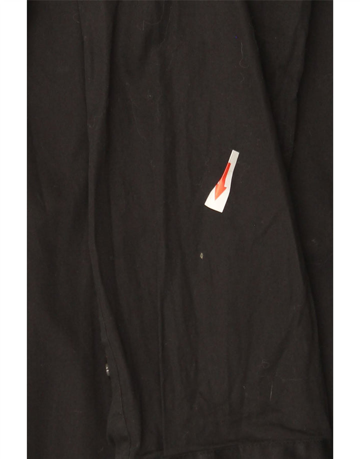 Camisa masculina Ted Baker tamanho 4 grande algodão preto