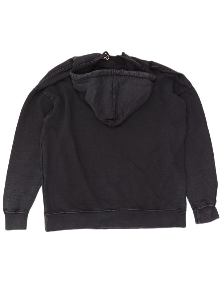 Suéter com capuz gráfico masculino SOCCX Reino Unido 42 grande algodão preto