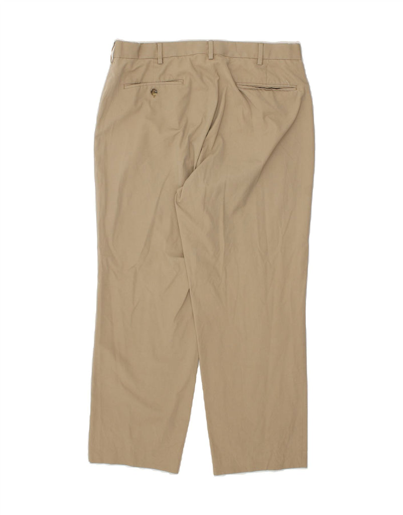 ORVIS Mens Straight Chino Trousers W36 L39  Beige Cotton Vintage Orvis and Second-Hand Orvis from Messina Hembry 
