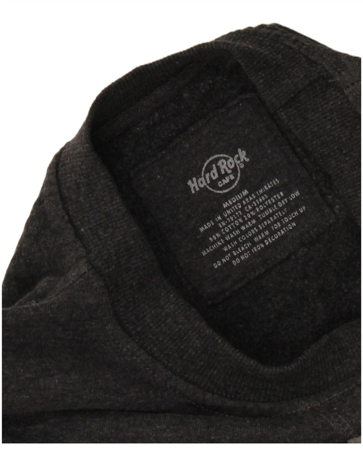 Hard Rock Cafe feminino Rome Graphic moletom jumper Reino Unido 14 cinza médio