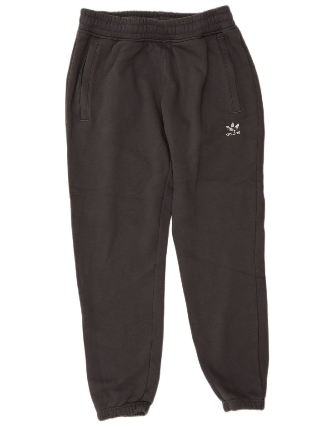 Calça de treino masculina Adidas Joggers cinza médio algodão