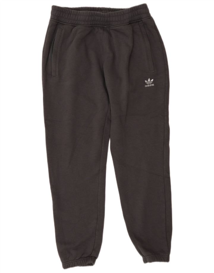 Calça de treino masculina Adidas Joggers cinza médio algodão