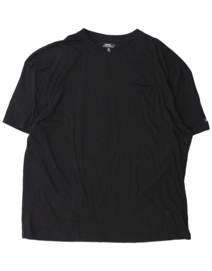 Camiseta masculina DICKIES Top 4XL algodão preto