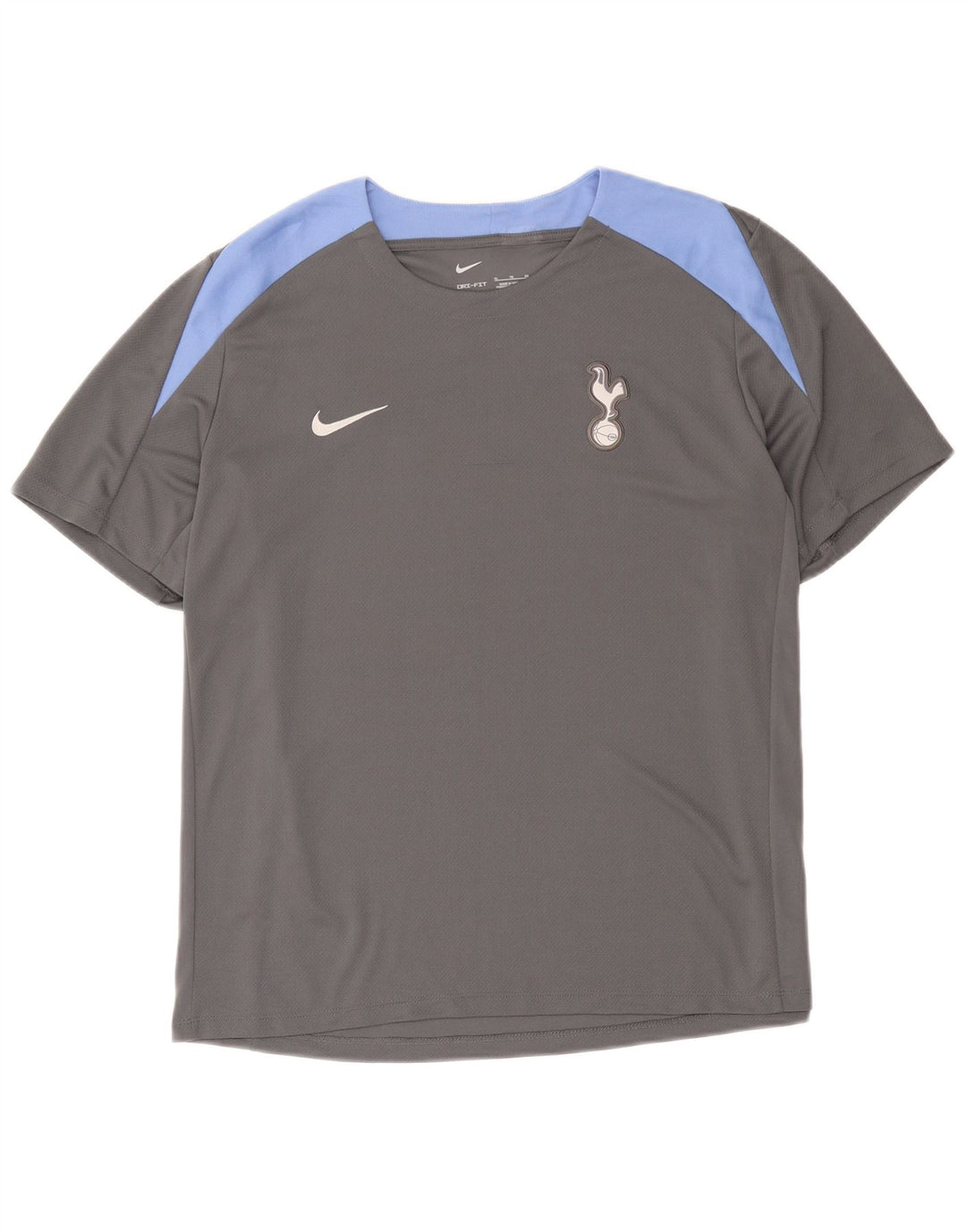 Camiseta masculina Nike Dri Fit Top XL cinza colorblock poliéster