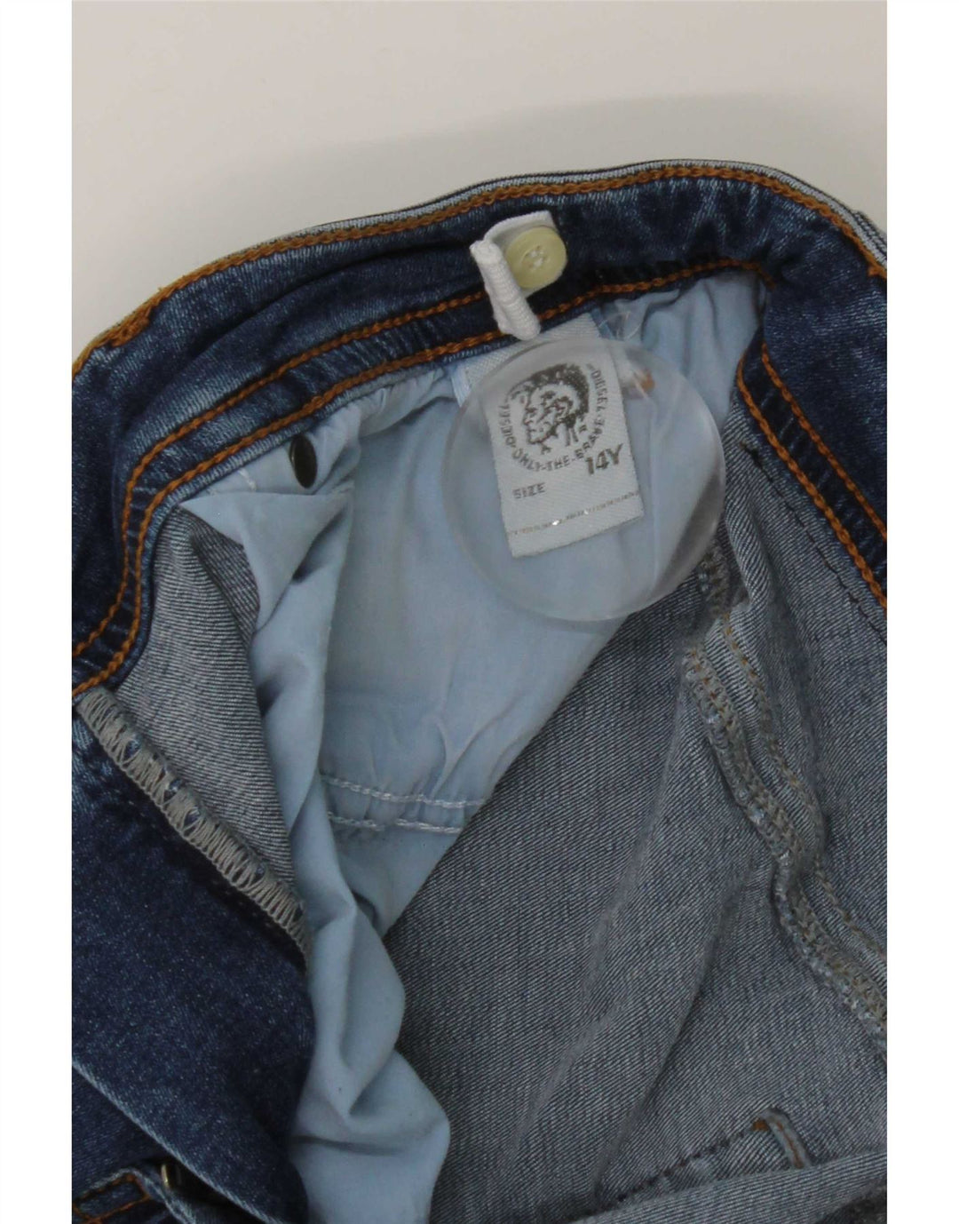 Diesel Meninos Jeans Slim 13-14 Anos W28 L26 Azul