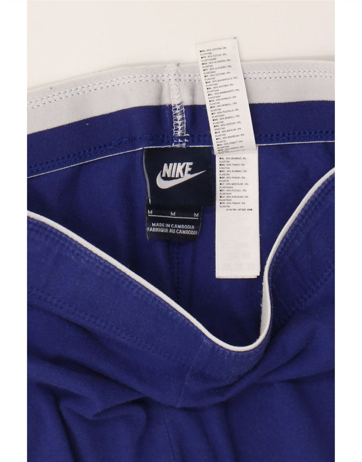 Leggings femininas Nike Graphic UK 12 médio azul algodão
