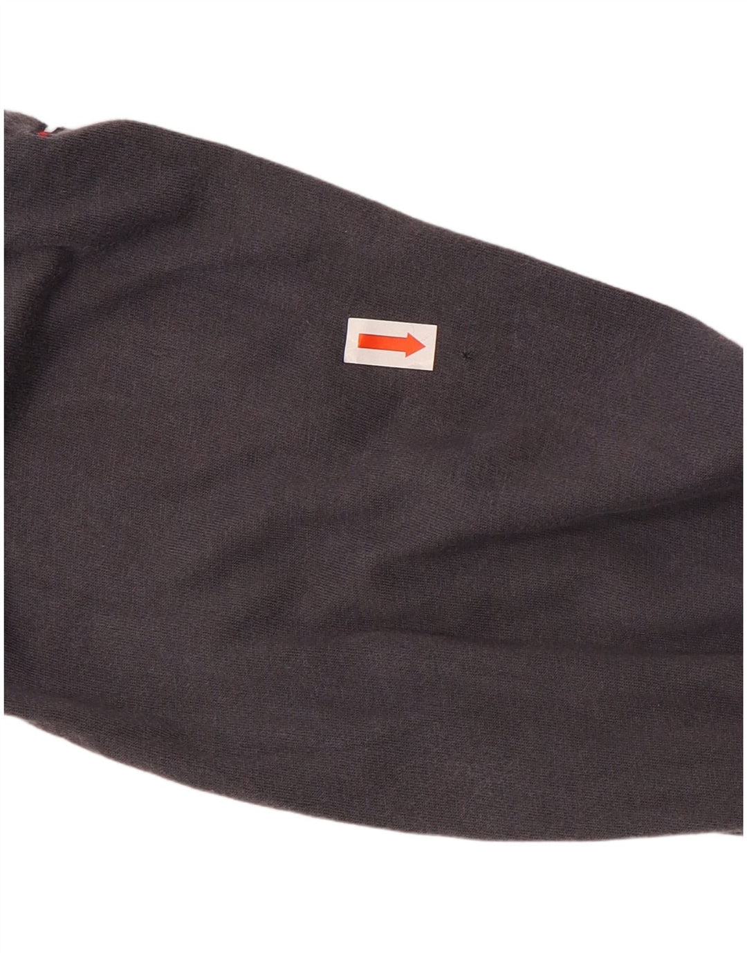 Top gráfico masculino TOMMY HILFIGER manga comprida grande cinza