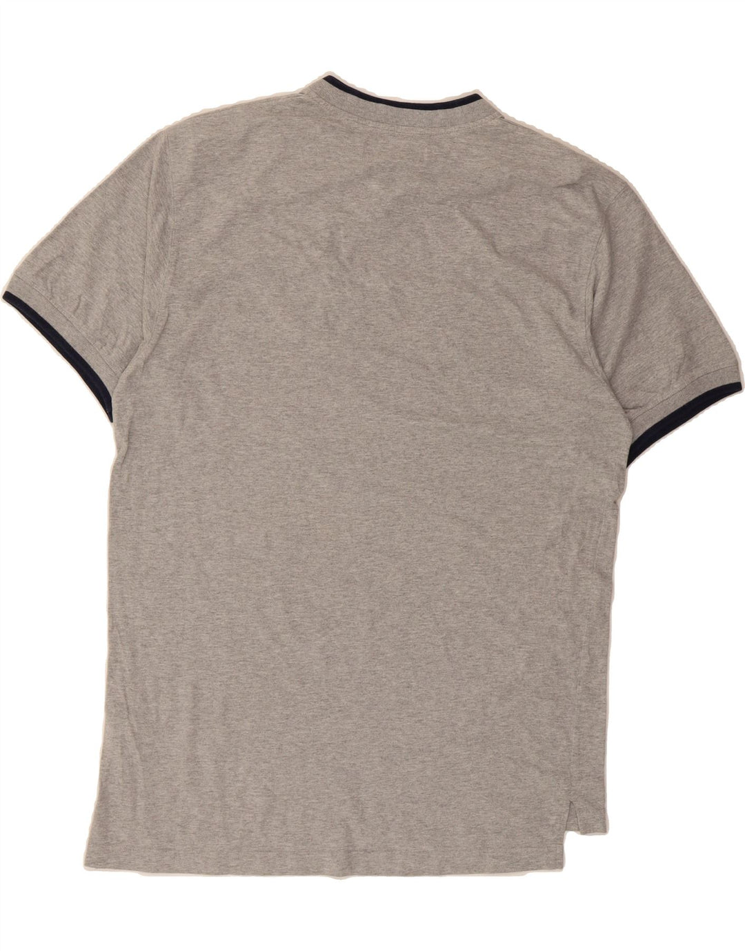 ASICS Mens T-Shirt Top XL Grey Cotton Vintage Asics and Second-Hand Asics from Messina Hembry 