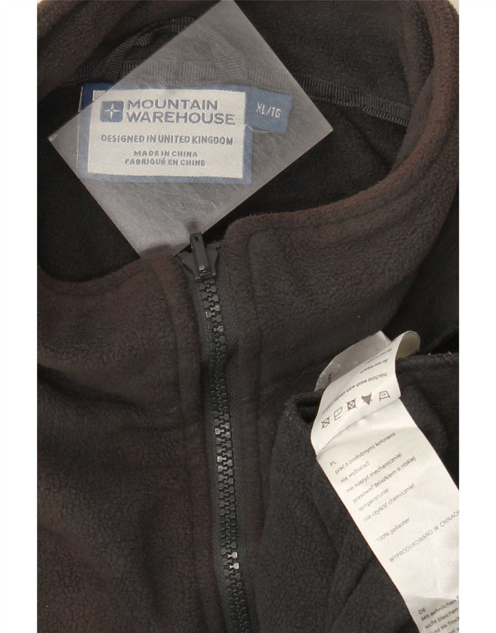 Jaqueta de lã com forro masculino Mountain Warehouse UK 42 XL poliéster cinza