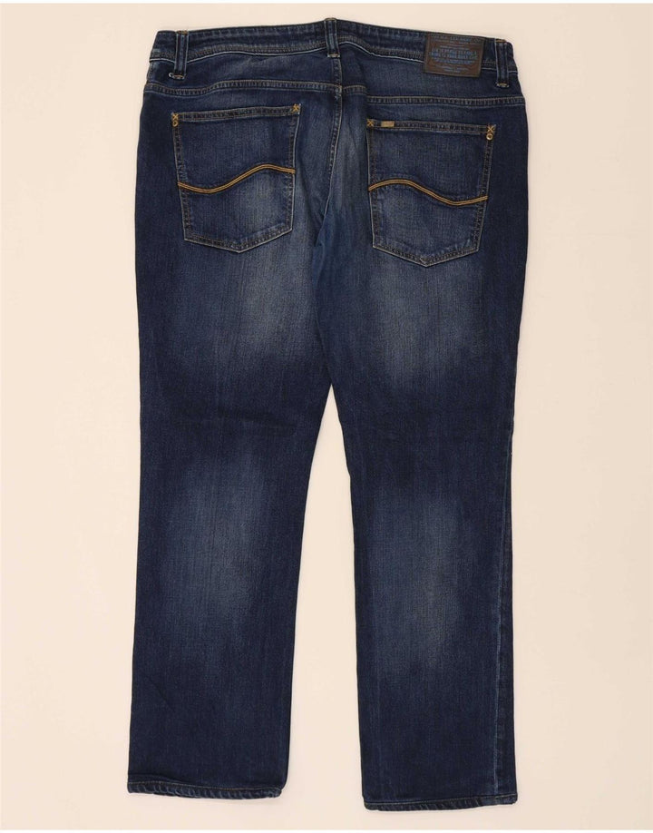 Jeans retos masculinos LEE W38 L29 algodão azul
