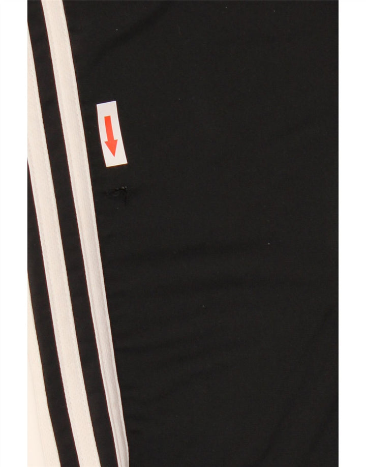 Adidas meninos calças de treino joggers 13-14 anos preto poliéster
