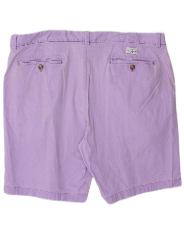 VINEYARD VINES Mens Chino Shorts W38 XL Algodão Roxo
