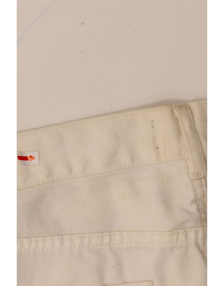 ZARA Mens Slim Jeans EU 40 Médio W31 L28 Off White Algodão