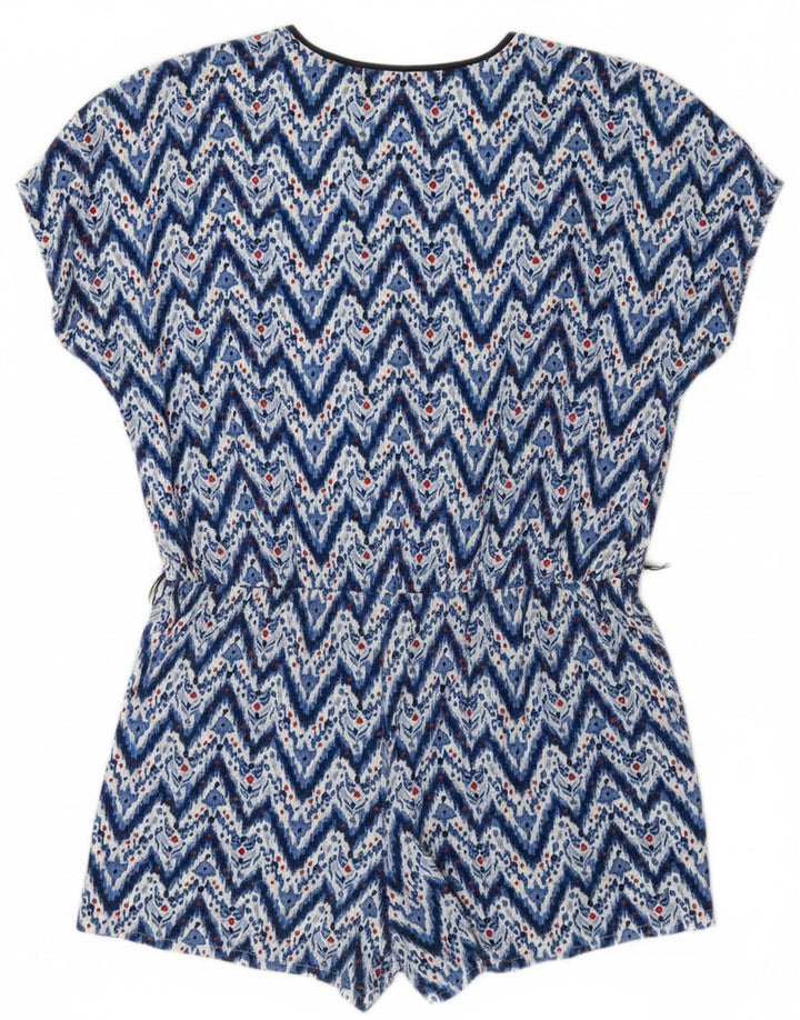 Macacão feminino PEPE JEANS UK 16 grande azul Chevron