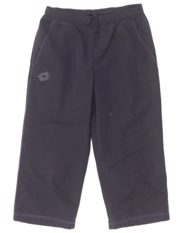 Calça de treino masculina Lotto Capri pequena azul marinho