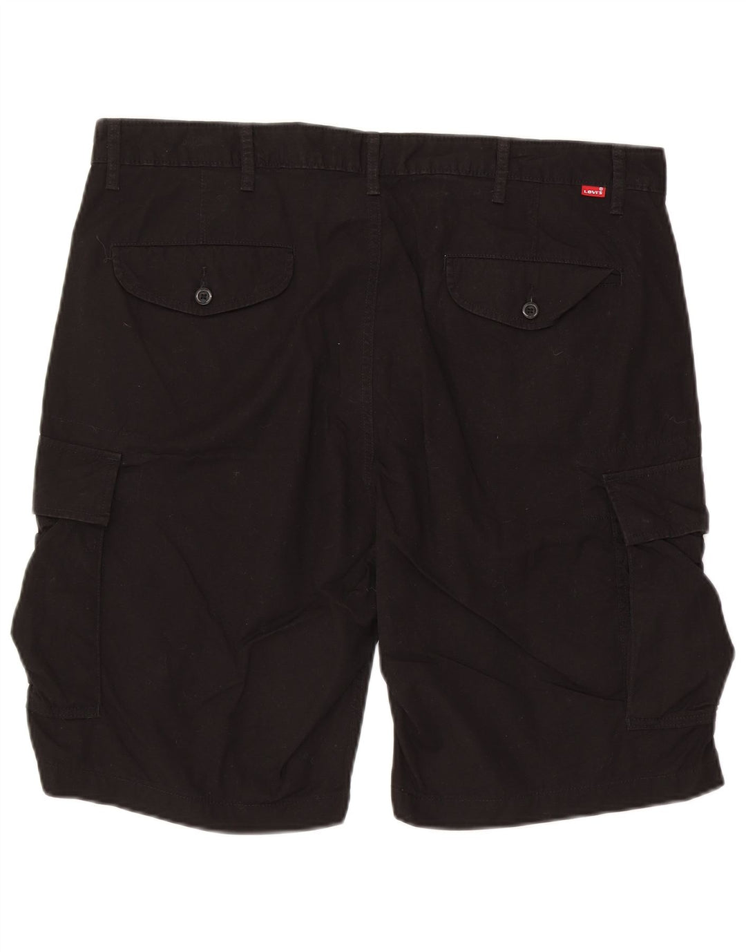 Shorts cargo masculino Levi's W38 XL preto algodão