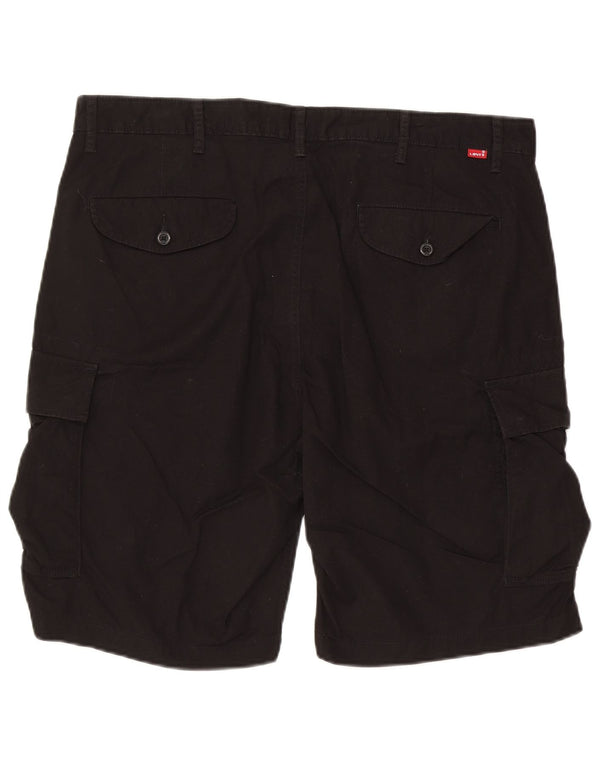 Shorts cargo masculino Levi's W38 XL preto algodão
