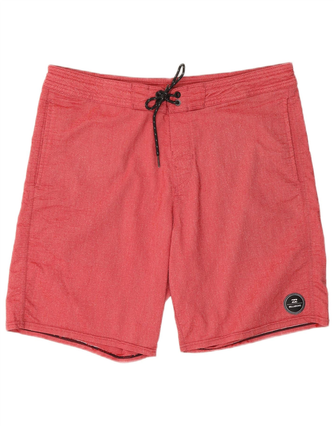 Shorts de natação masculino Billabong grande algodão manchado vermelho