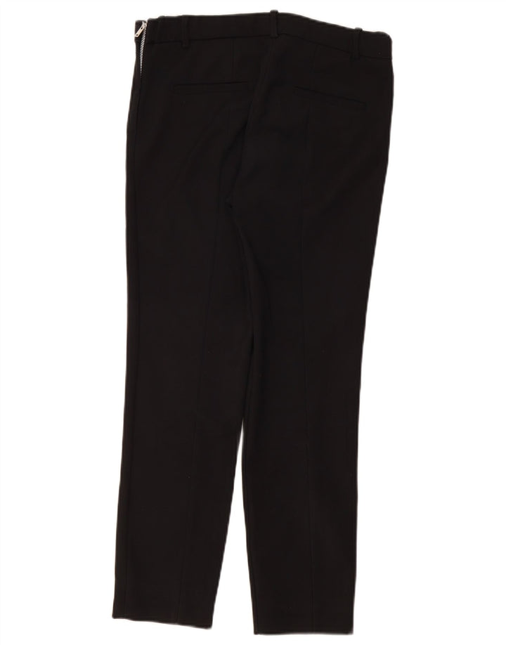 Zara Calça feminina casual slim pequena W27 L26 preta