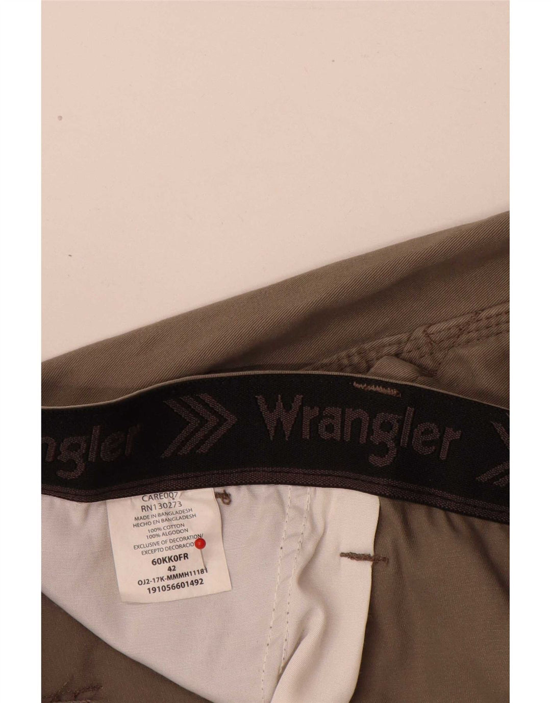 Wrangler Mens Cargo Shorts XL W42 Cinza Algodão