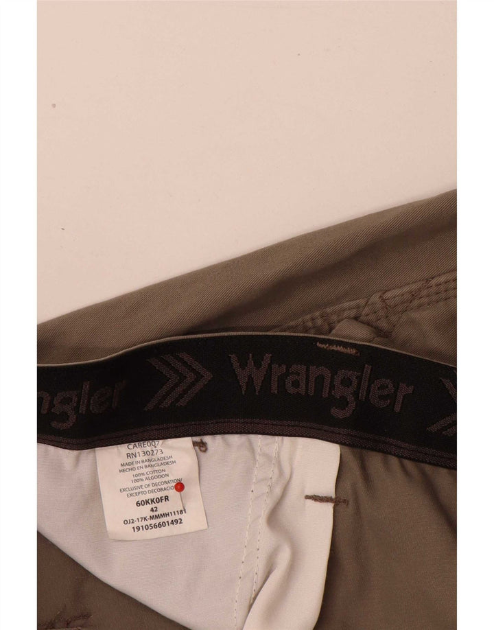 Wrangler Mens Cargo Shorts XL W42 Cinza Algodão