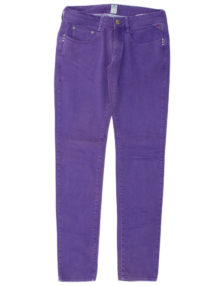 Jeans skinny feminino REPLAY W27 L32 algodão roxo