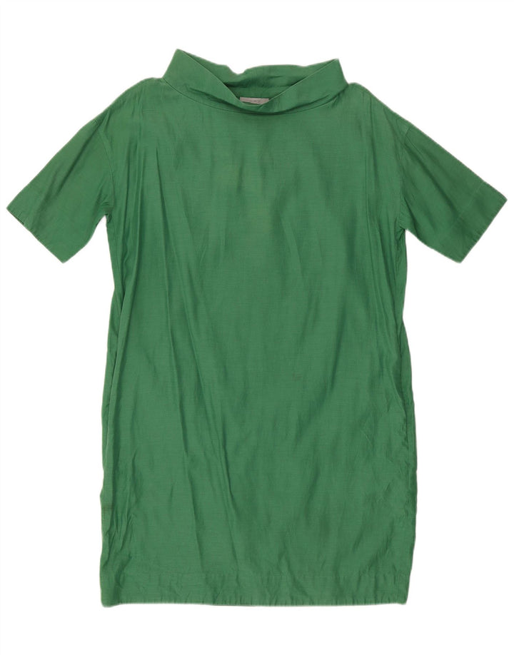 Vestido bainha feminino Cos EU 38 médio verde Cupro