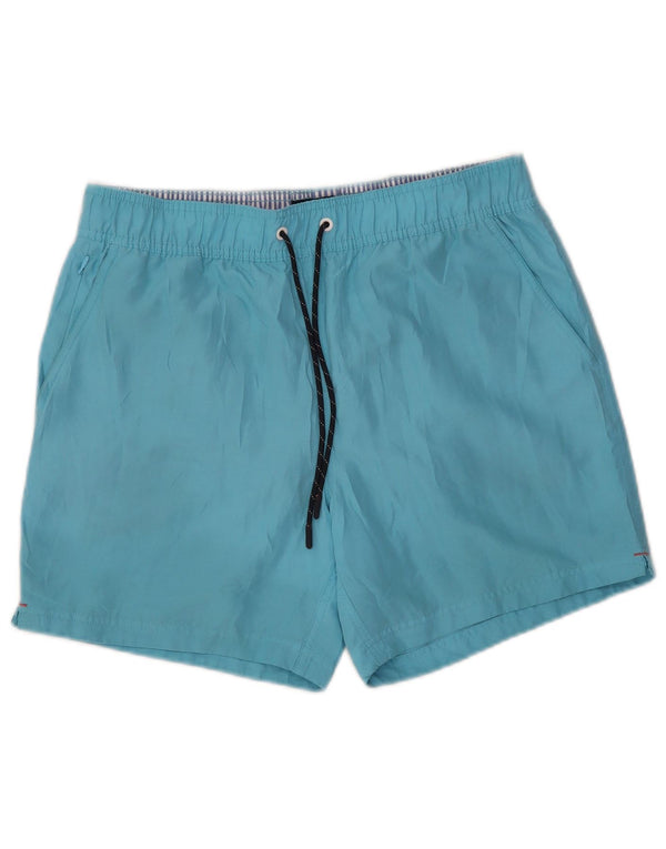 Shorts de natação masculino Joules poliéster azul médio