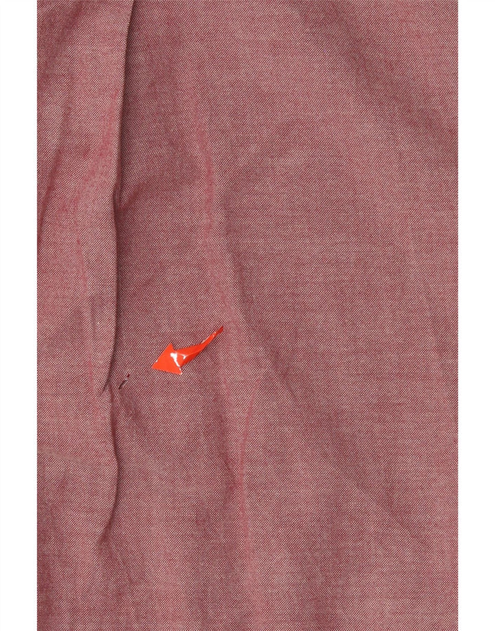 Camisa masculina IZOD grande algodão marrom