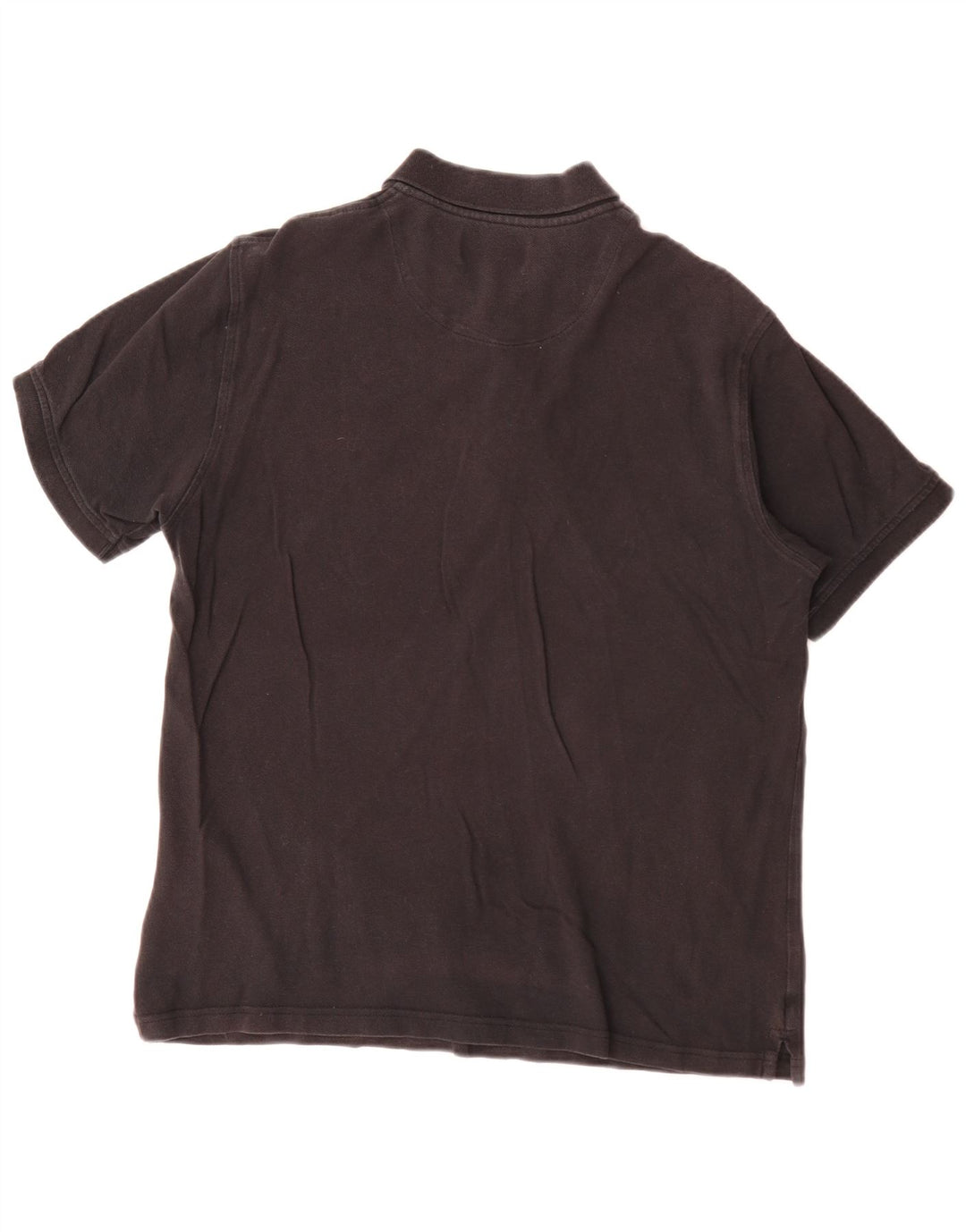 Camisa polo masculina Lyle & Scott XL de algodão preto
