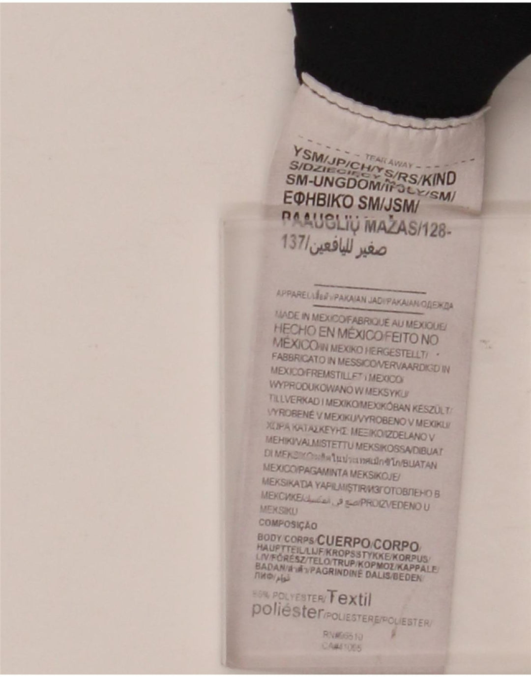 Leggings gráficas para meninas UNDER ARMOUR 7-8 anos pequeno poliéster preto