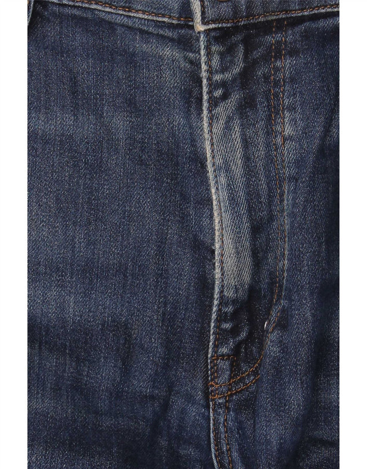 Jeans retos masculinos Gant W38 L32 algodão azul