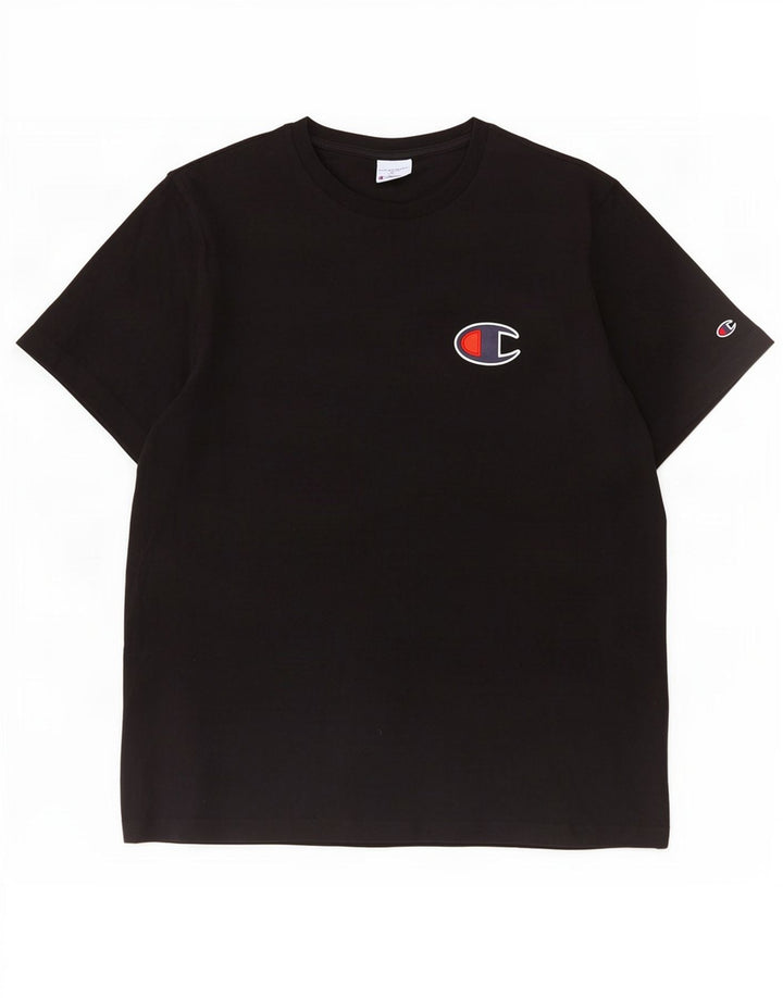 Camiseta gráfica masculina Champion 2XL preta