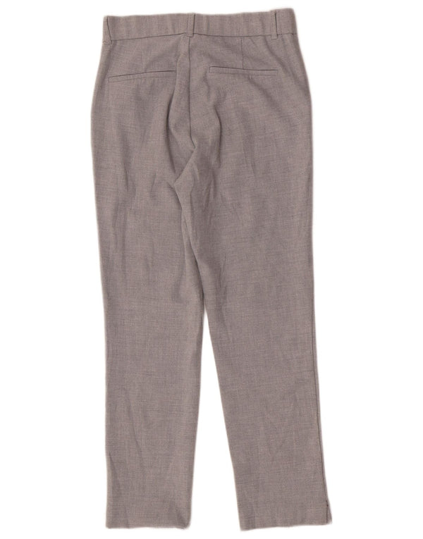 Calça Chino reta feminina Zara XS W24 L26 cinza