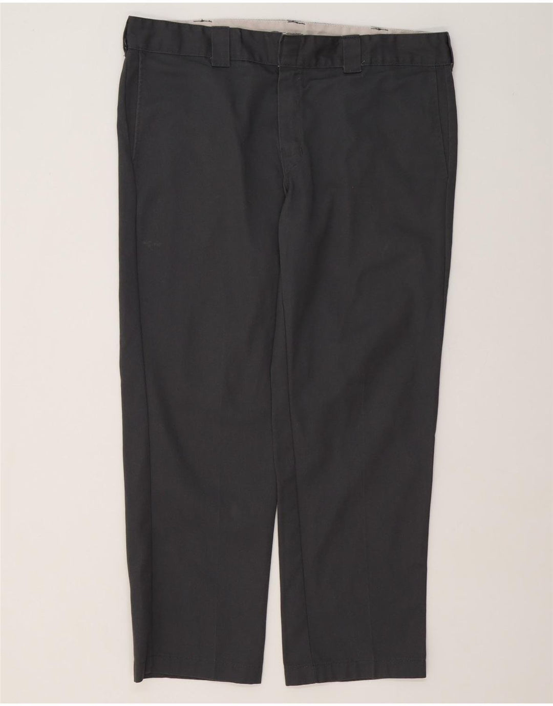 Calças Chino Masculinas Dickies Slim Straight W38 L30 Cinza Poliéster