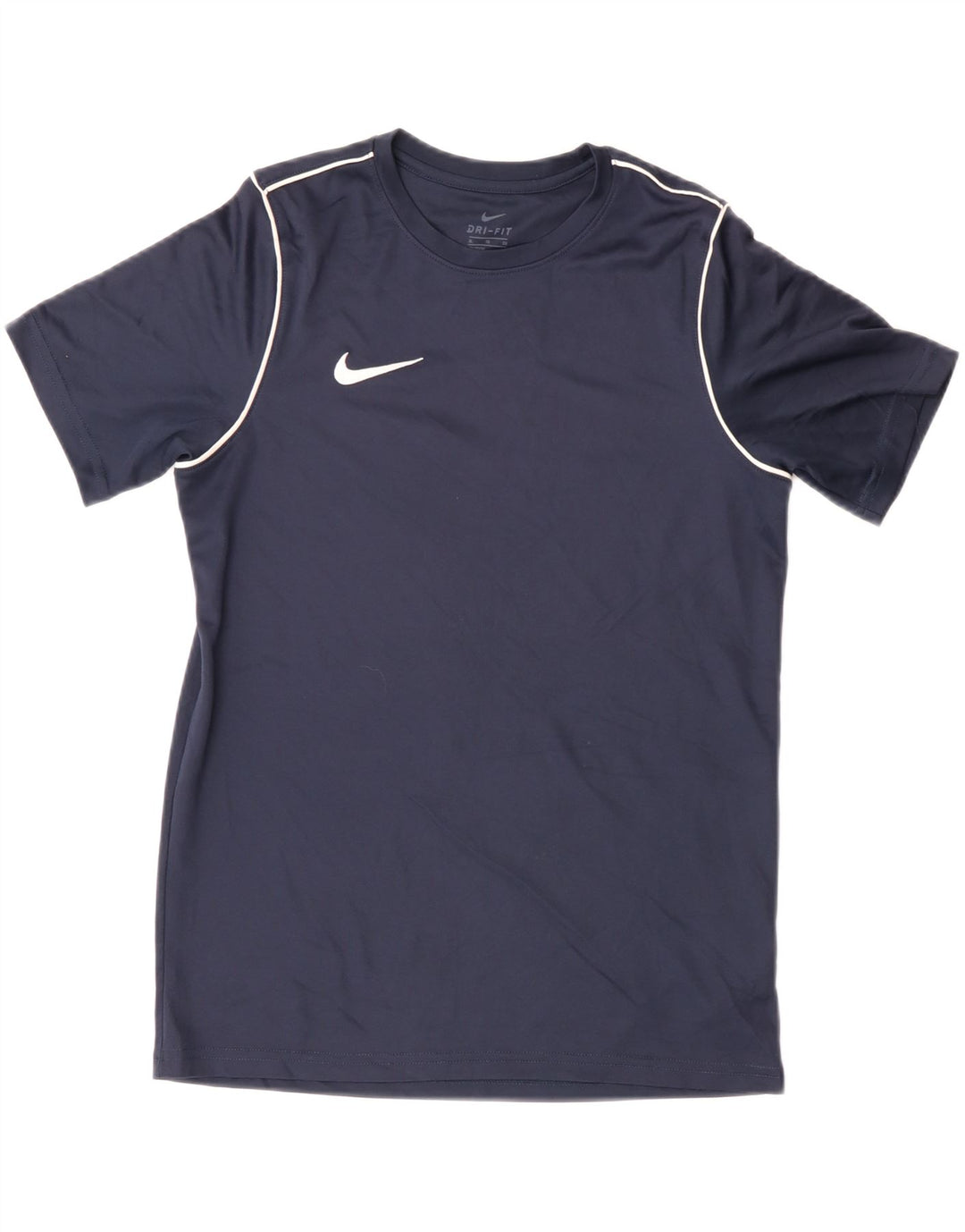 Camiseta Nike Boys Dri Fit Top 13-14 Anos XL Azul Marinho Poliéster