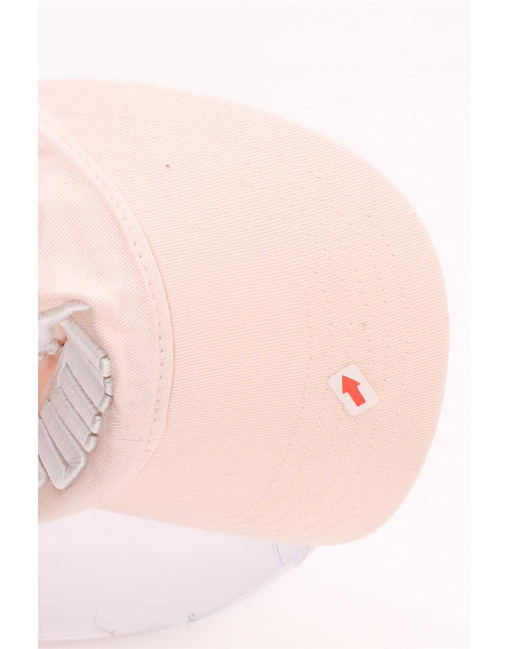Boné de beisebol gráfico feminino Puma tamanho único algodão rosa