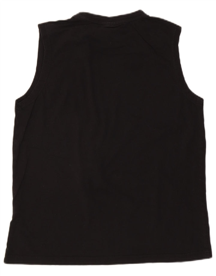 Colete feminino Champion UK 16 grande algodão preto